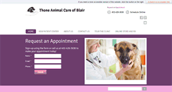 Desktop Screenshot of animalcareofblair.com