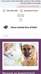 Mobile Screenshot of animalcareofblair.com